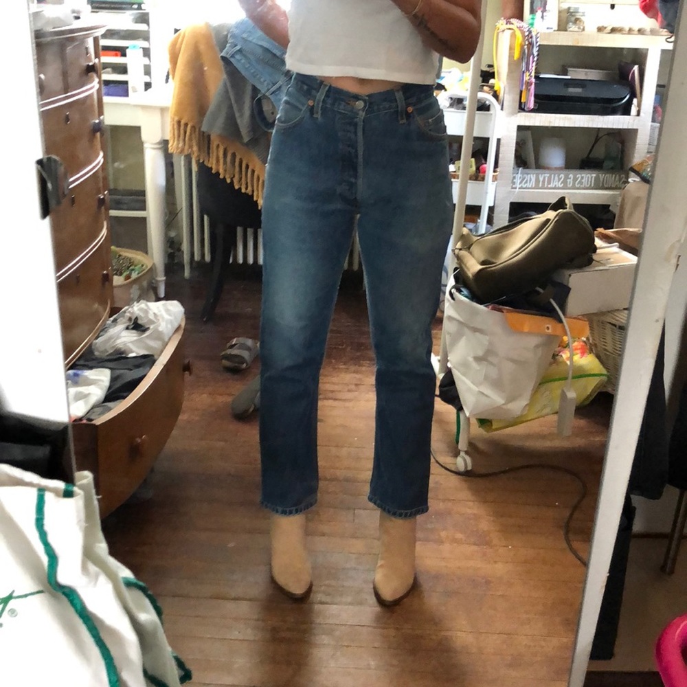 Last chance, consigning locally this week. 
Redone Levi’s